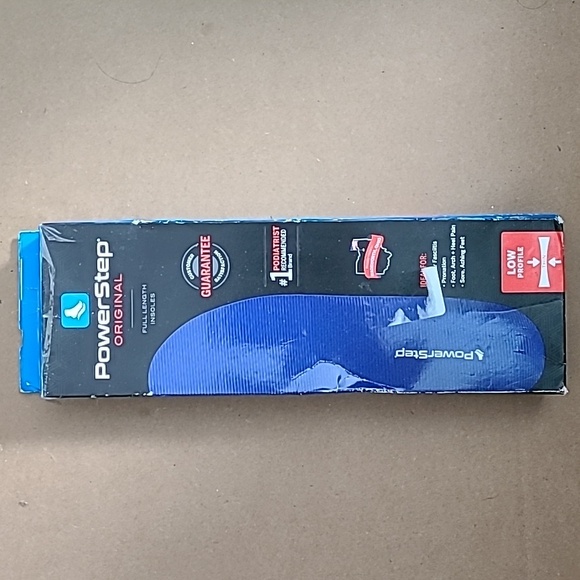 PowerStep Blue Insoles - Picture 4 of 6